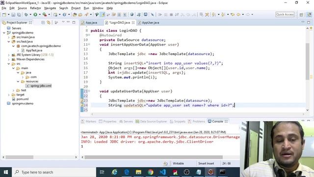 Spring Jdbc Update 6 смотреть онлайн