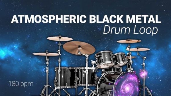 Free ATMOSPHERIC BLACK METAL DRUM LOOP 180 bpm