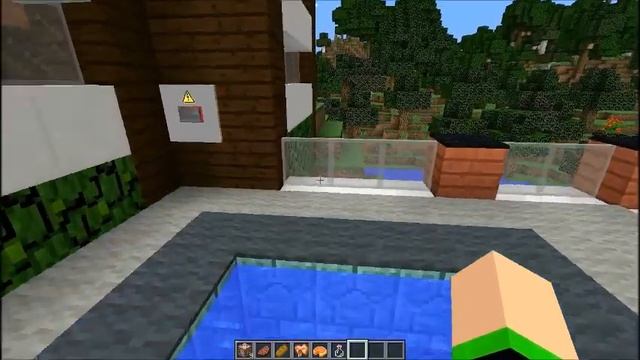 Мой механический дом в стиле Хай-Тек Minecraft