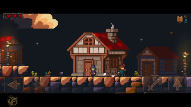 A DARK DREAM Demo Gameplay Walkthrough - 2D Action Adventure Metroidvania | Mobile Android iOS смотреть онлайн