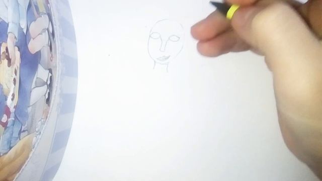 Как нарисовать cнегурочку на а4 смотреть онлайн