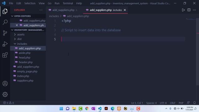 Inventory management system with php, mysqli, Ajax and Bootstrap( With Source code|| Part 2) смотреть онлайн