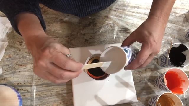 #181. The Great Caterpillar Experiment!!! / fluid art / fluid acrylics смотреть онлайн