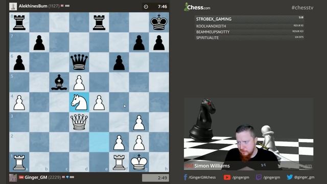 Longer Chess Games #63 The Jobava London System - A Common Trap смотреть онлайн