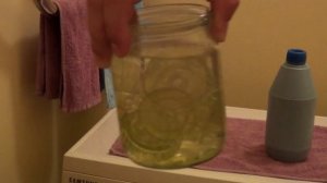 Очистка аквариумного оборудования белизной