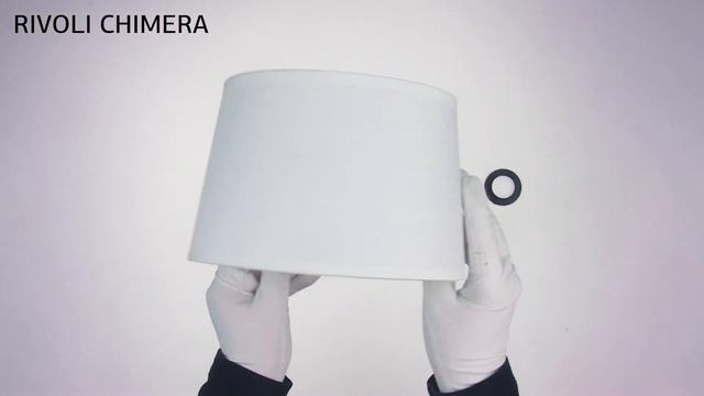 Настольная лампа Rivoli Chimera 7072-501 1 * Е14 40 Вт керамика черно-белая смотреть онлайн