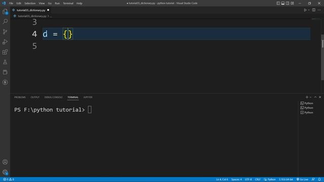 Dictionary In Python | Detail Explanation | Python Tutorial For Beginners | Part #35 смотреть онлайн