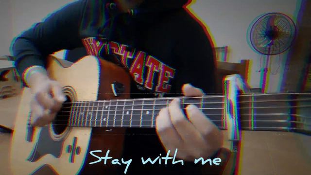 Sam Smith - Stay With Me (Short Guitar Cover) смотреть онлайн