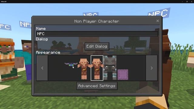 Minecraft Bedrock: NPC EXPANSION (NEW NPC Skins) смотреть онлайн