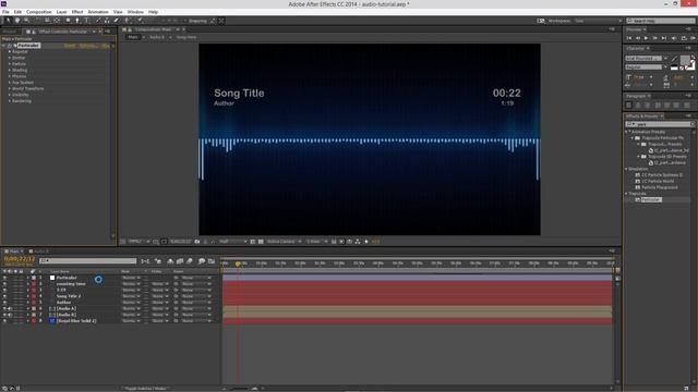 After Effects Advanced Audio React Tutorial смотреть онлайн