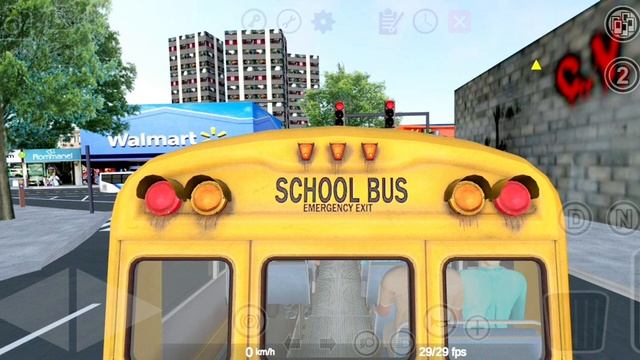 American Old Ford School Bus?? Proton Bus Simulator Protonbussimulatorgamesjz ??