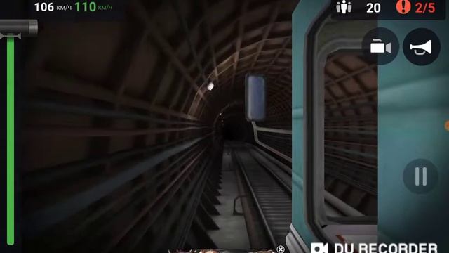 Subway Simulator 3 - Moscow Edition. Поездка на метропоезде 81-717 Номерной по Кольцевой линии. смотреть онлайн
