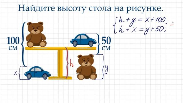 Реши сам – не смотри видео ➜ Найдите высоту стола ➜ Тест на интеллект смотреть онлайн