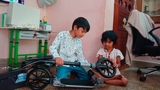 Unboxing OXELO TOWN 7Xl vivin birthday gift ,check out the link in description ? смотреть онлайн