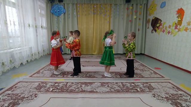 Танец с ложками, группа "Незабудка" 6 лет смотреть онлайн