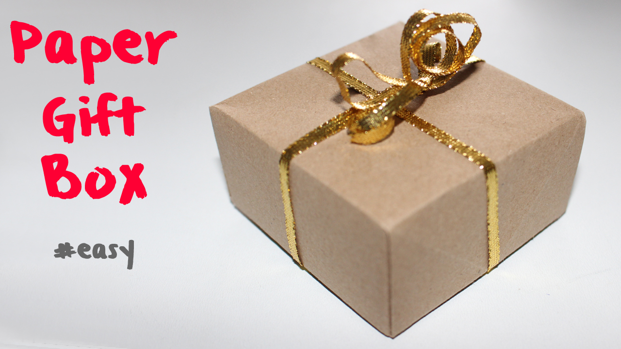 Упаковка для подарка своими руками ? Как сделать коробку из бумаги? Идеи простых поделок смотреть онлайн
