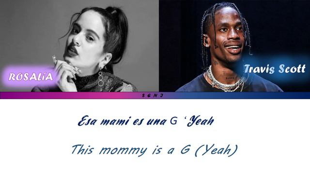 ROSALÍA & Travis Scott - TKN [ Color Coded (Letra /Lyrics) ES/ENG] смотреть онлайн