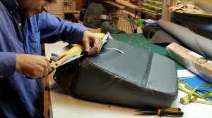 Перетяжка дверных карт и сиденья автомобиля Тойота Таун айс 2013года/Toyota Town Ace#kozha40pro