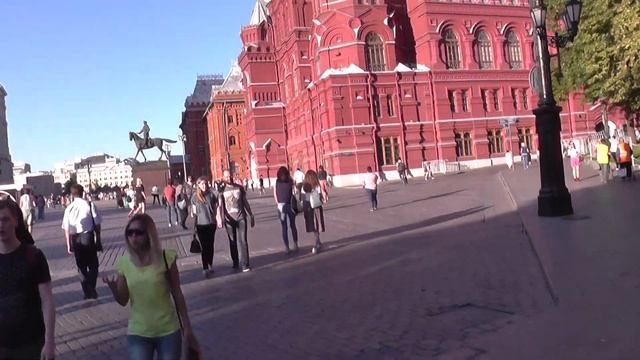 Red Square! Красная площадь, охотный ряд и вечный огонь с почётным караулом (август 2018)! смотреть онлайн