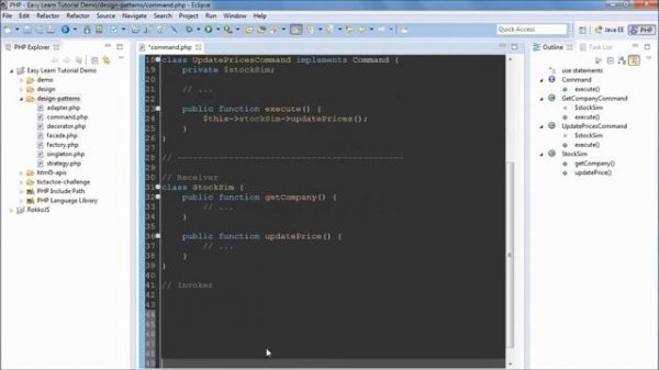 Command Pattern - PHP Design Patterns
