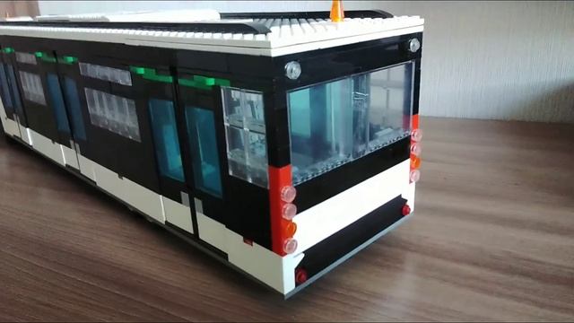Lego автобус Cobus 3000 Blackline (16 STUD MOC) смотреть онлайн
