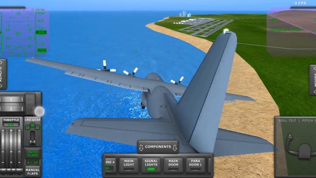 Turboprop flight simulator new update! 1.30 смотреть онлайн