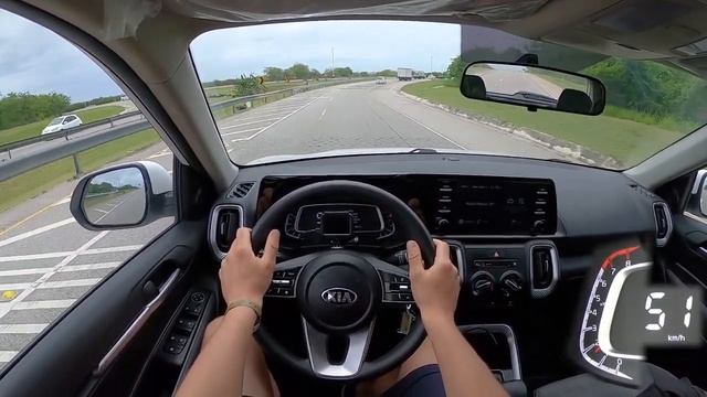 2022 Kia Sonet 1.5 CVT 115 PS DOMINICAN REPUBLIC HIGHWAY DRIVE POV смотреть онлайн