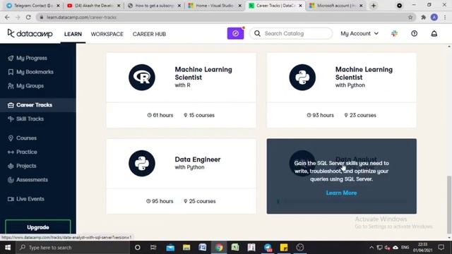 Datacamp Free Courses|Free Courses of Datacamp|Free Courses of Machine Learning|Data Science Course смотреть онлайн