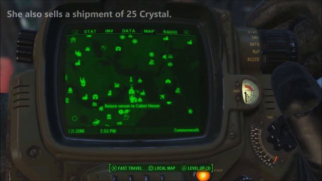 Fallout 4 - How to Find Shipments of Crystal Guide | Complete Material Guide смотреть онлайн