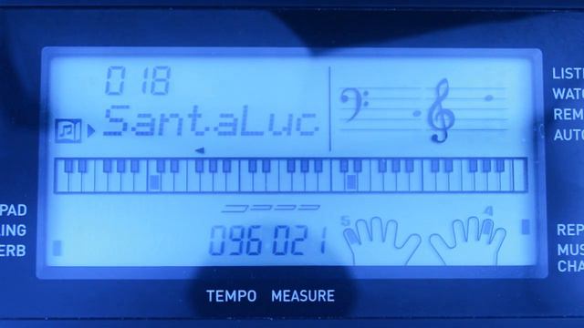 Santa Lucia | Casio Demo Songs 18 смотреть онлайн