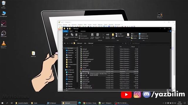 Python Kodunu Exe'ye Dönüştürme смотреть онлайн