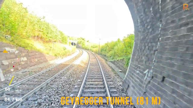 Cab Ride Klagenfurt - Vienna Part 2 (ÖBB Leoben - Vienna, Austria) Train Driver's View 4K