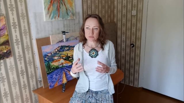 КАК РАССТАТЬСЯ С ЛЮБИМОЙ КАРТИНОЙ, СВОИМ ШЕДЕВРОМ? смотреть онлайн