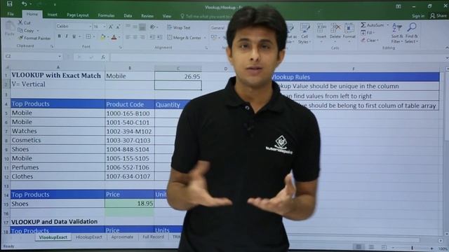 MS Excel - VLookup Rules смотреть онлайн