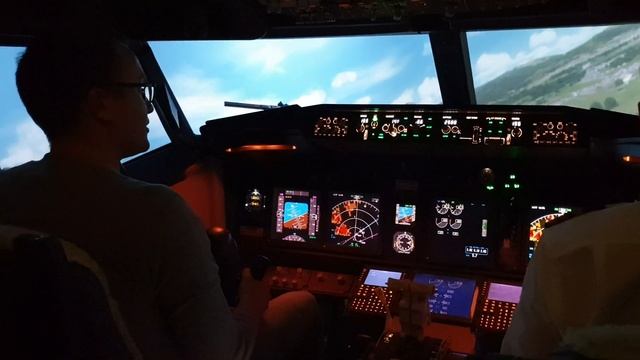 Посадка в австрийском аэропорту Innsbruck