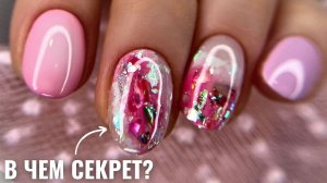 ВЫУЧИ ЭТУ ТЕХНИКУ и будешь как ПРОФИ! ХРУСТАЛЬНЫЙ КАМНИ на ногтях! Розовый маникюр