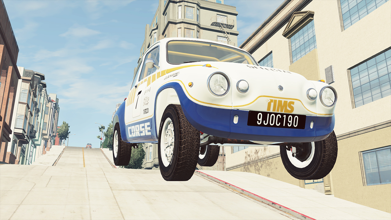 Beamng drive - потеря управления автомобилем 2 | HITGAMEZ