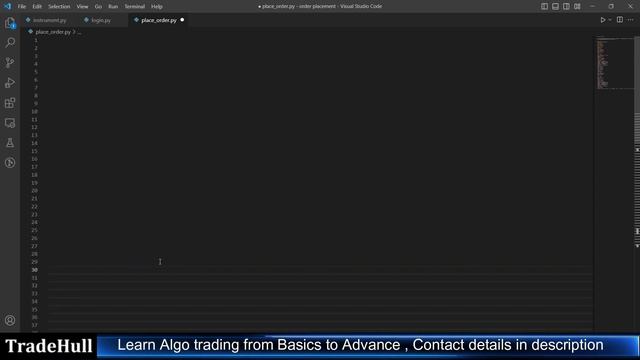 Finvasia Instrument file and Order Placement Python Code | TradeHull | Details in description? смотреть онлайн