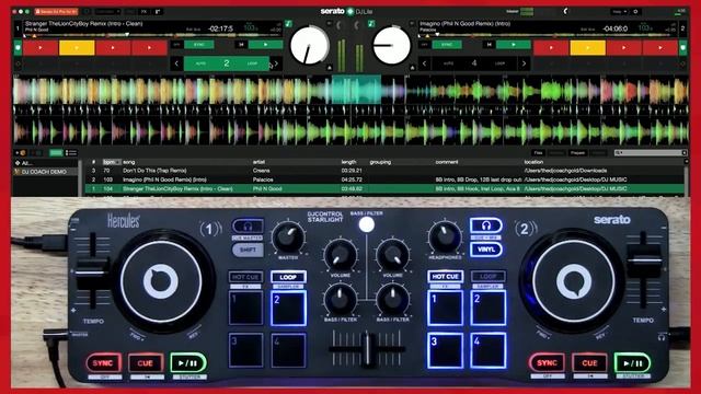 Courses with the DJControl Starlight & Serato DJ Lite | Hercules смотреть онлайн