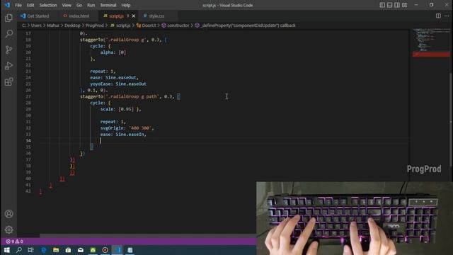 ASMR Programming - Coding React Sci Fi Door Lock UI - No Talking смотреть онлайн