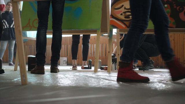 Мастер-класс по граффити на проекте «Краски города»