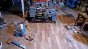 в гараж прикупил токарный станок