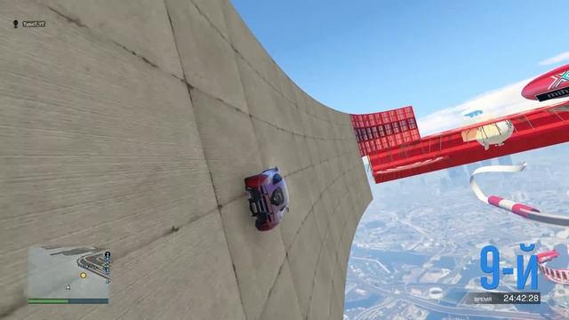 КАРТА С ДВОЙНЫМ ПРОНИКНОВЕНИЕМ ОТ ВОЛКА И МИХААТАКИ... АВТОПАРКУР В ГТА 5 Online смотреть онлайн