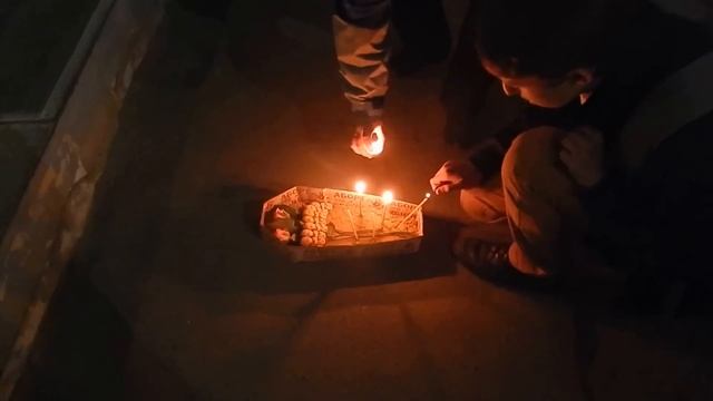 Установка гроба около абортария. Божья Воля г. Чебоксары