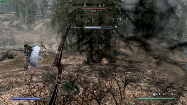 Skyrim - I defeated the giants in the Legendary difficulty with no potions! смотреть онлайн