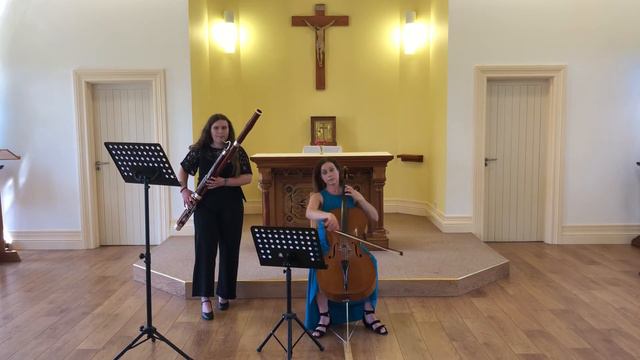 Annette Cleary & Sarah Byrne - B. Marcello Sonata no.2, Allegro (2nd movement) смотреть онлайн