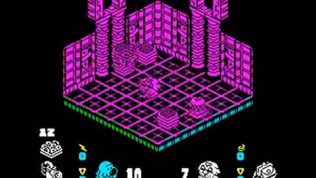 Head Over Heels (ZX Spectrum) - Full experience смотреть онлайн