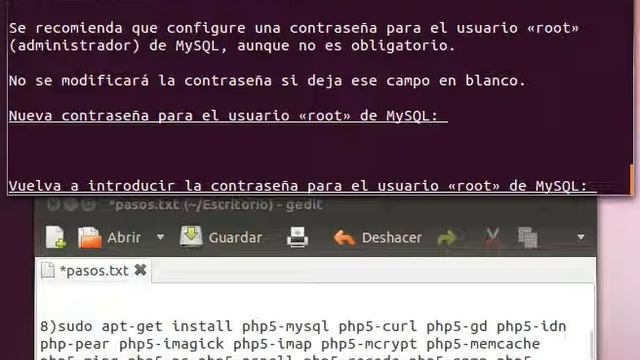 Configuracion Servidor web, apache2, php5, phpmyadmin смотреть онлайн