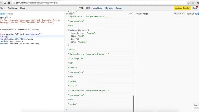 How To Understand The Weather API Using JavaScript смотреть онлайн
