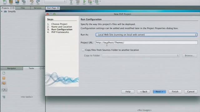 Creating a PHP Application in NetBeans & Writing PHP Class with a Property | Section-1 | Part-2 смотреть онлайн